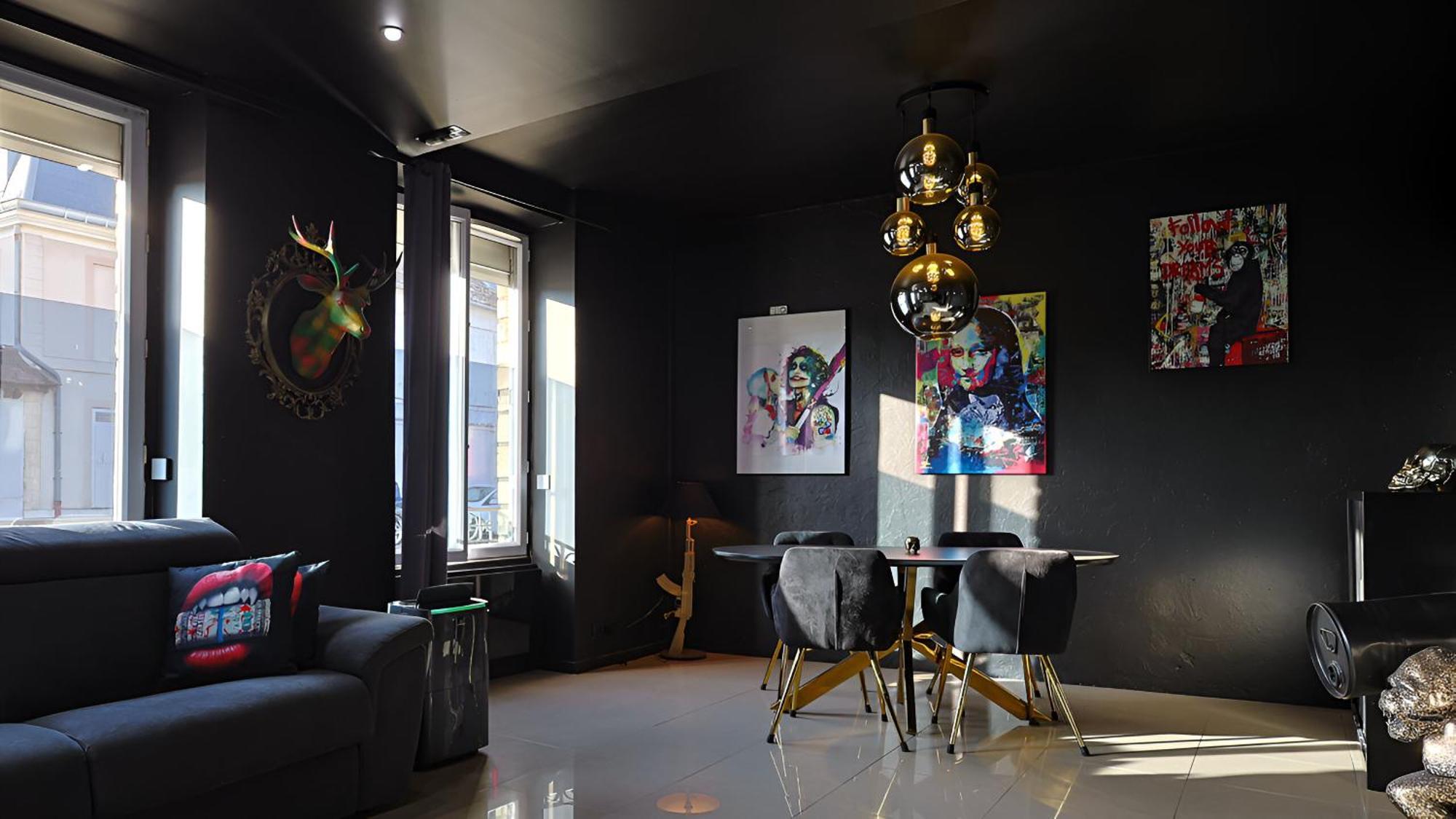 Appartement Pop Art - Asterix,Cdg,Chantilly,Disney La Chapelle-en-Serval Ngoại thất bức ảnh