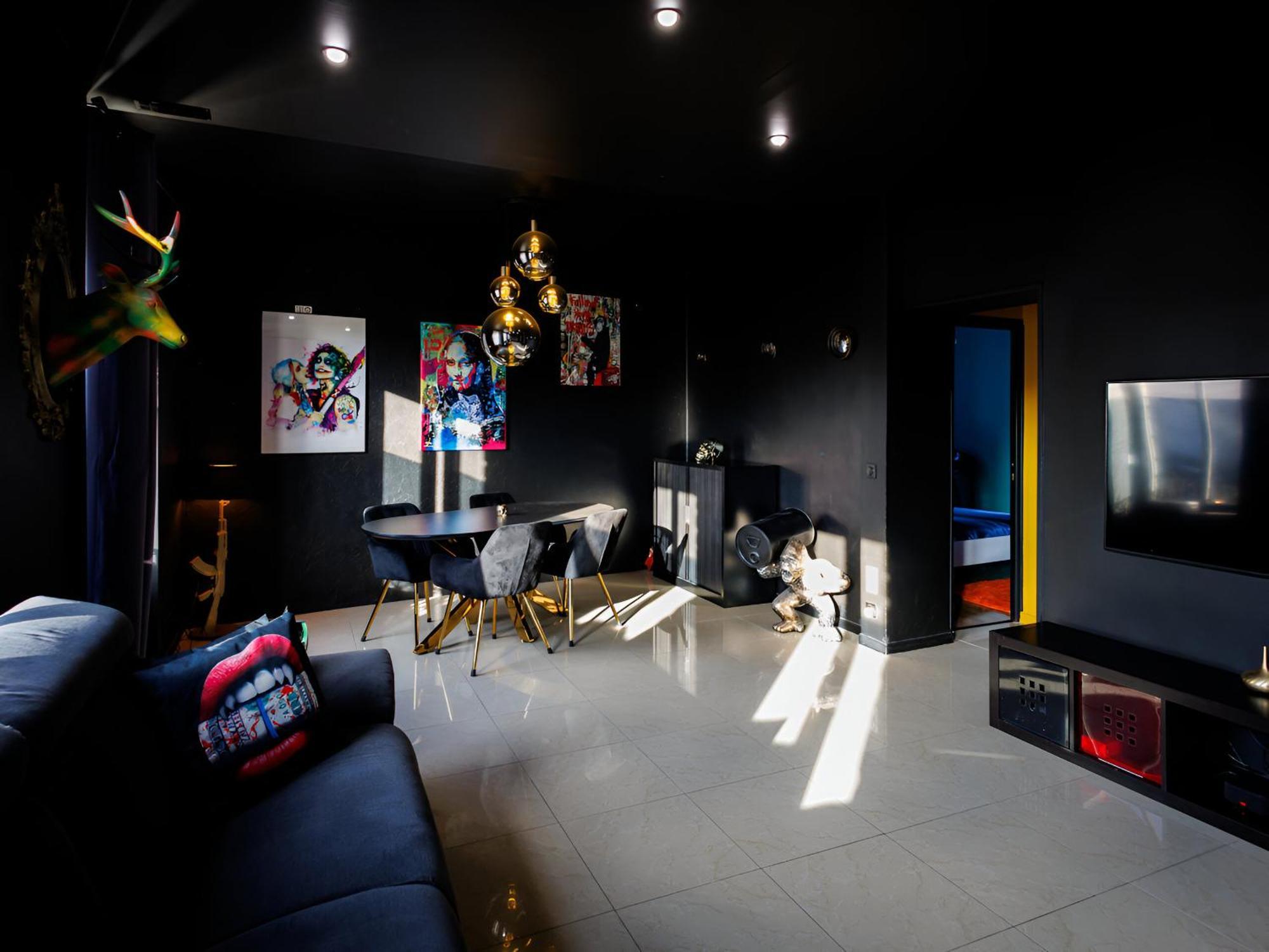 Appartement Pop Art - Asterix,Cdg,Chantilly,Disney La Chapelle-en-Serval Ngoại thất bức ảnh
